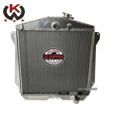 Aluminum Radiator For 1943-1948 Chevy Fleetmasterstylemaster Fleetline Sedan L6