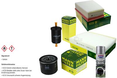 MANN Filterpaket Presto Klima-Reiniger für Renault Grand Scénic III 1.4 16V