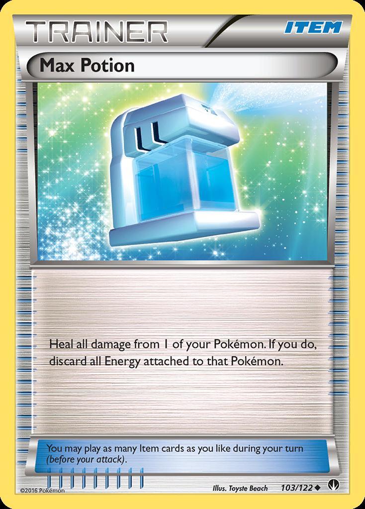 Pokemon Max Potion (103/129) BREAKpoint LP