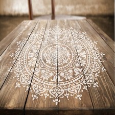 Mandala Stencil Prosperity - Large Mandala Stencils for Walls and Floors - DIY