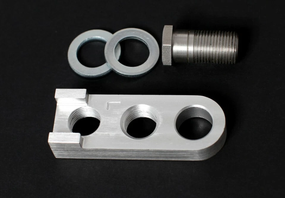 Alu Kurbelarmverkürzer Linke Seite Kurbelverkürzer Pedalverkürzer