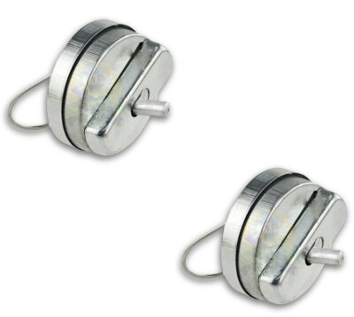 2pcs Metal Hand Buzzer Prank Joke Gag Trick
