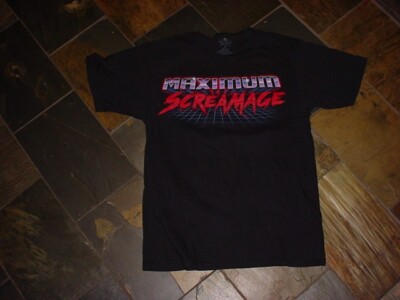 nice HHN 2019 Halloween Horror Nights T-SHIRT SMALL MAXIMUM SCREAMAGE