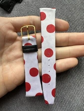 Vintage Watch Strap 18 mm  Leather Nos Top Quality V34