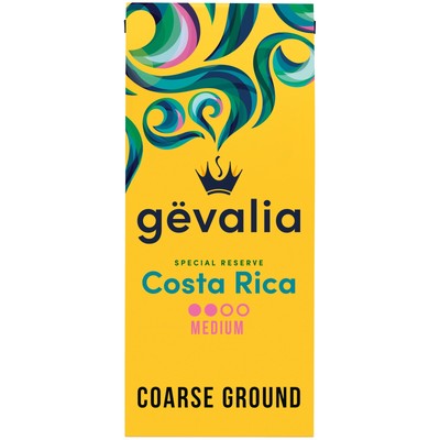 Gevalia Special Reserve Costa Rica Single Origin Medium Roast Ground Coffee 10oz