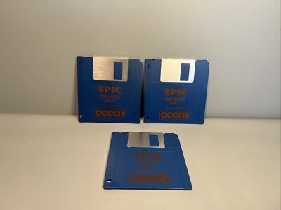 Epic | Commodore CBM Amiga 3 Disketten | 1992 Ocean #A8