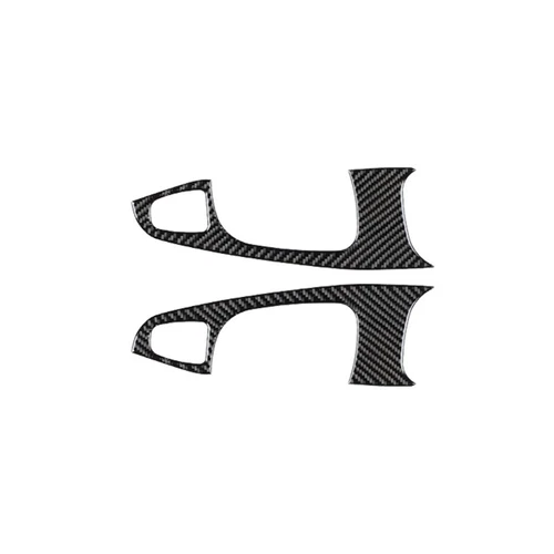Carbon Fiber Front Armrest Door Panel Cover Trim For BMW 3 Series E46 1998-2005 - Picture 7 of 14