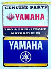 Yamaha Tin Sign Yamaha Watercraft Metal Repair Shop Sign Garage gift for him art