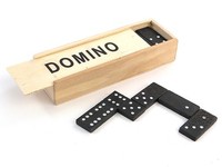 Domino Im Holzkasten 15X5X3,5 Cm Adar