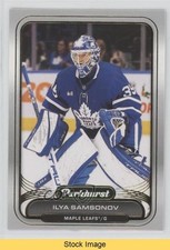 2023-24 Upper Deck Parkhurst Gold Foil Ilya Samsonov #277 READ 0cv