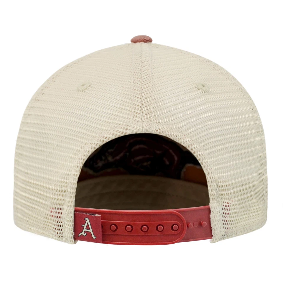Gorra Arkansas Razorbacks Cardinal ajustable no estructurada Snapback Foto 4 de 4