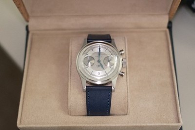 Baltic Bicompax 003 36.5mm Chronograph Watch - Blue