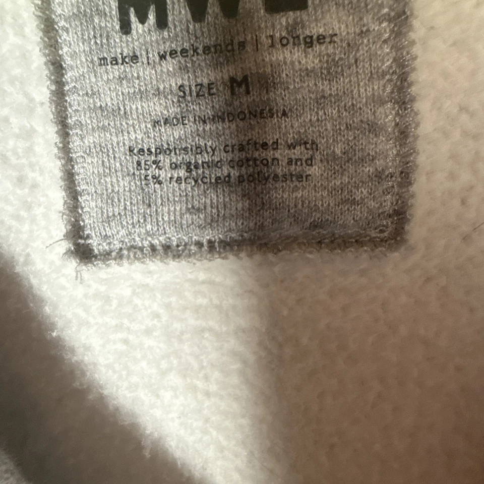 Madewell Betterterry Heather Grey V-Neck Button Front Coverall Jumpsuit Sz M - Image 4 of 4