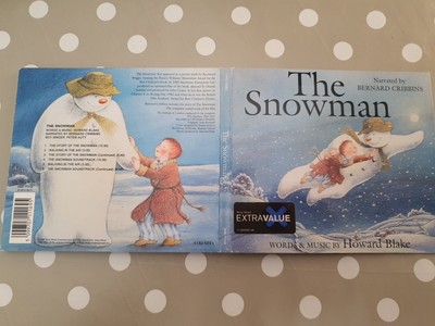 Song & Story Of The Snowman CD Narrated Bernard Cribbins Written By Howard Blake