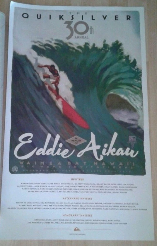 Eddie Aikau Poster for sale - eBay