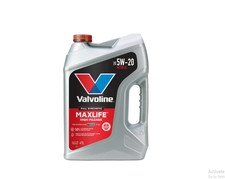 Valvoline MaxLife Full Synthetic High Mileage 5W-20 Motor Oil 5 Quart 2 pack 21.60 per gallon