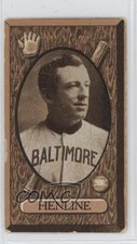 1912 Imperial International League Tobacco C46 Noah Henline #64 11bd
