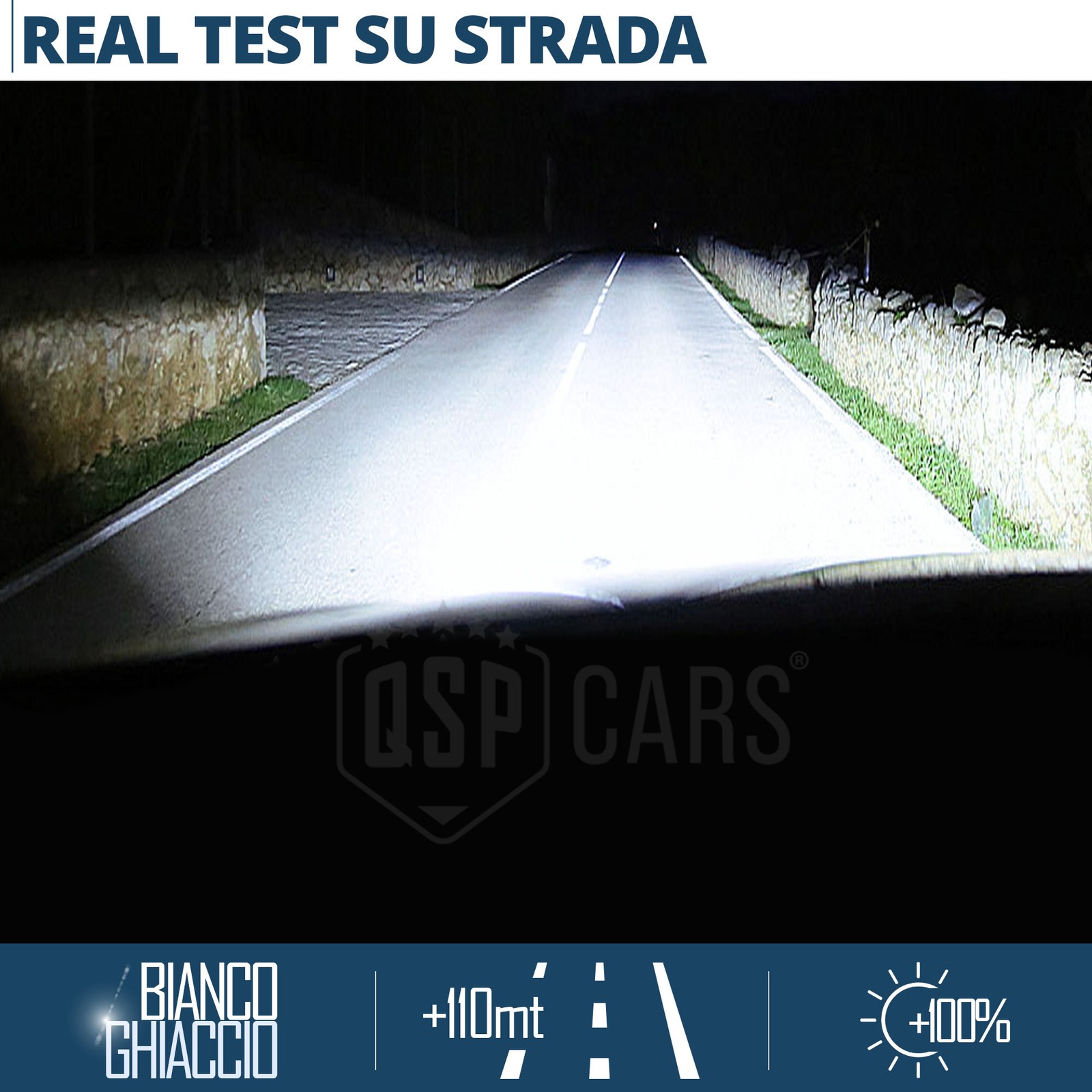 Lampada Auto Moto Full LED H7 Bianco Potente 6500k 2000LM CANBUS Anti Sfarfallio - Miniatura 6