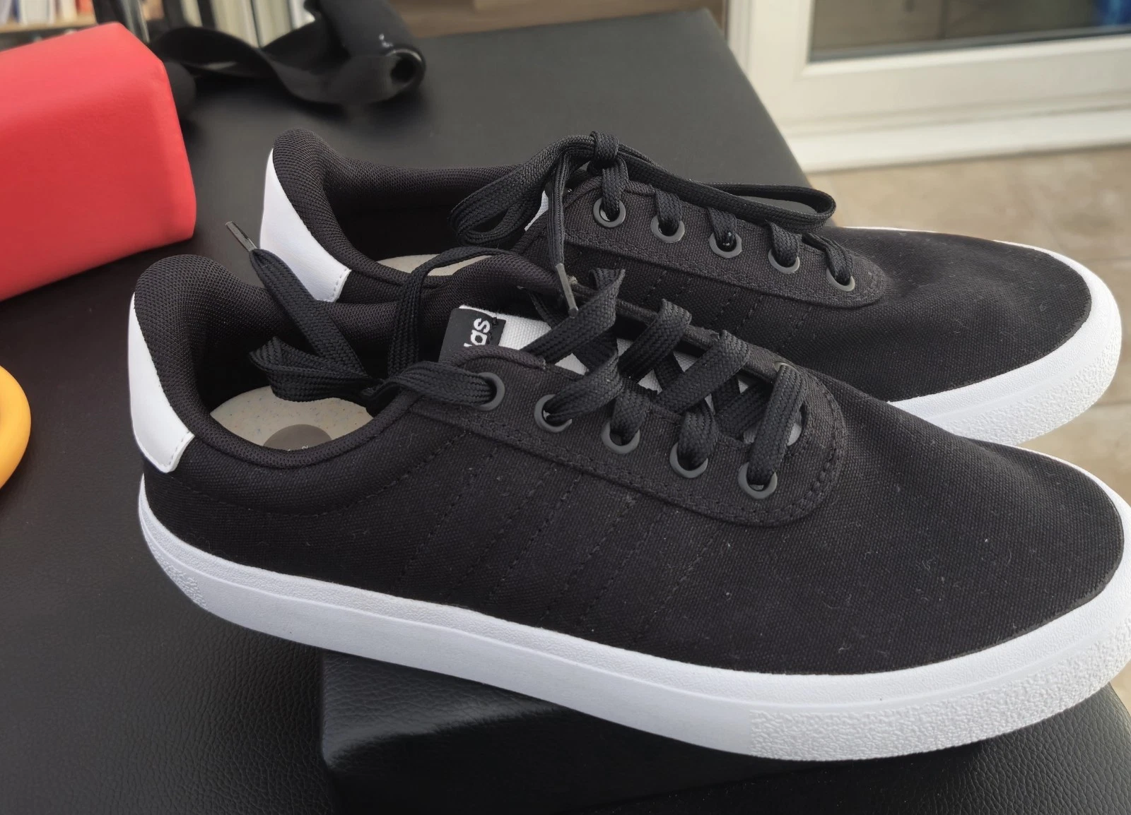 Scarpe da ginnastica Adidas nere unisex taglia 6 5