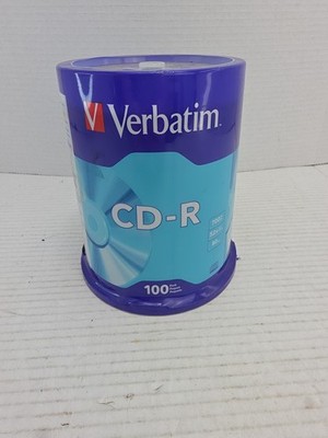 Verbatim CD-R 700MB 80 Min 52X Blank Discs 100pk Spindle