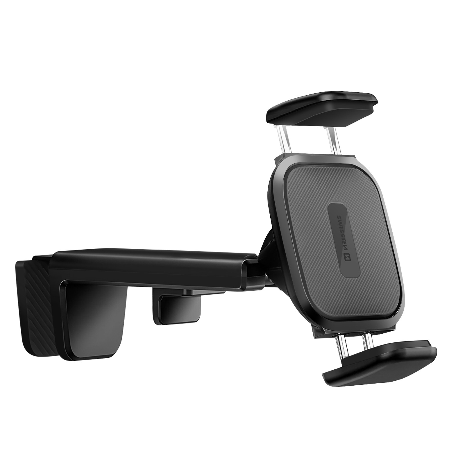 Support smartphone tout-terrain rotatif 360 degrés en alliage de nylon et fixation extensible
