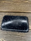 Miniature Black Speckled Enamelware Tray Pan ~3” Dollhouse or Toy Kitchen — photo 6
