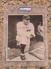 Chicago Cubs Joe McCarthy PSA Slab Signed 8x10 Photo Vintage Autograph Manager