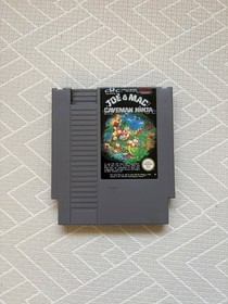 Joe & Mac: Caveman Ninja Nintendo NES PAL Completo en Caja con Juego Manual