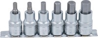 "Bgs 8887 Bit-Einsatz-Satz | Antrieb Innenvierkant 12,5 Mm (1/2\") | Innensechskan"