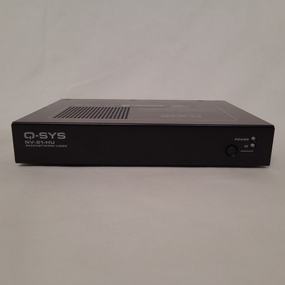 QSC Q-SYS NV-21-HU Network Video Endpoint 4K60 HDMI USB-C