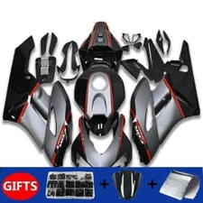 FUD Injection Black Gray Fairing Kit Fit for Honda 2004-2005 CBR1000RR h0155