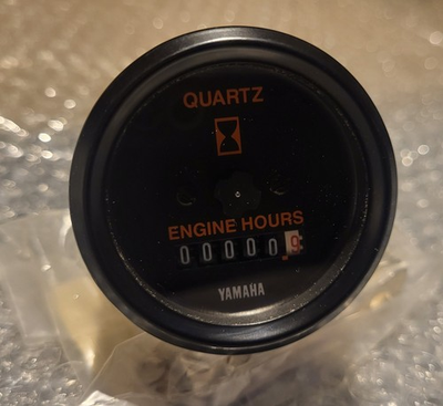 #ad Yamaha Engine Hour Meter New Analog Quartz Yamaha Parts Outboard Yammy C $55.00
