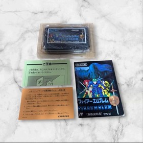 NES Famicom Fire Emblem Gaiden With Box Theory JPN  Vintage Limited Edition Rare