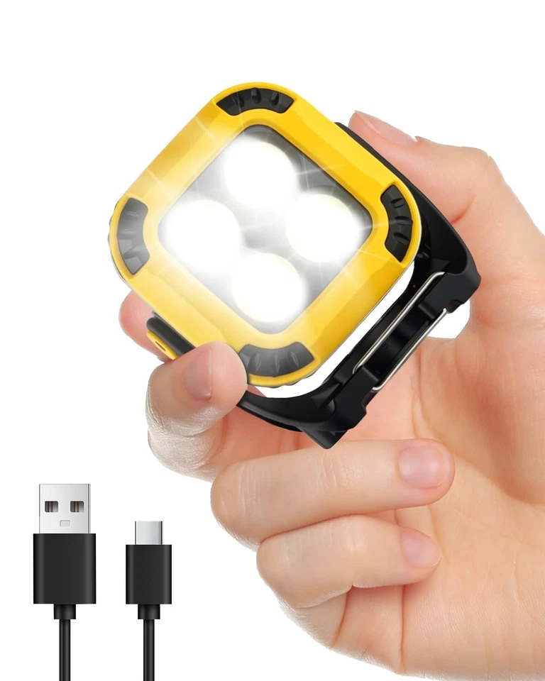 ZUMHIGH 20W LED Rechargeable Work Light Super Bright 900LM Portable Magnetic COB