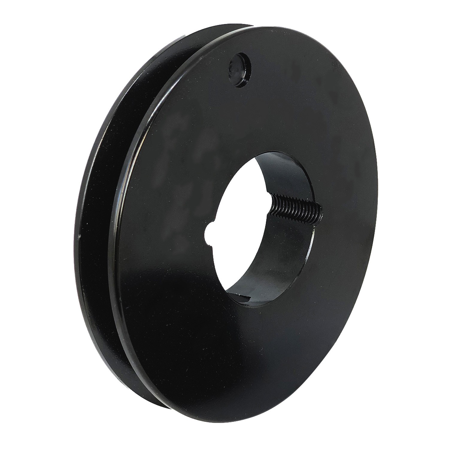 Poulie Spa 1 gorge Dp 132mm moyeu 1610 poulie trapézoïdale fonte