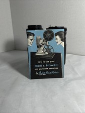 1950  s BELL  HOWELL INSTRUCTION MANUAL CATALOG 273 State man Projector