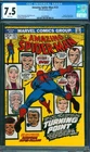Amazing Spider-Man 121 CGC 7.5 White Pages Death Of Gwen Stacy