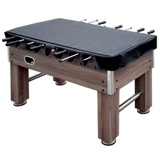 Hathaway Foosball Table Cover Fitted 54-in Black Synthetic Leather BG1138F