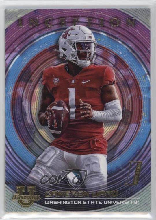 2022-23 Bowman Inception University Cam Ward Cameron Ward #46 1d0x