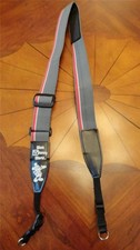 Vintage Walt Disney World Mickey Mouse Camera Shoulder Neck Strap RARE Grey Red