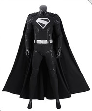 Superman Cosplay Black Silver Suit Legacy Clark Kent Costume