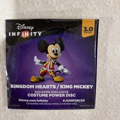 D23 Kingdom Hearts/King Mickey Disney Infinity 3.0 Power Disc RARE EXCLUSIVE!
