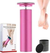 Electric Foot Callus Remover, Speed Adjustable File with Pink