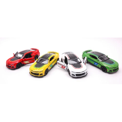 CHEVROLET CAMARO ZL1 cm 12 - Colori Assortiti (1 Modellino a Scelta) 1:38 Kinsma - Immagine 2 di 3