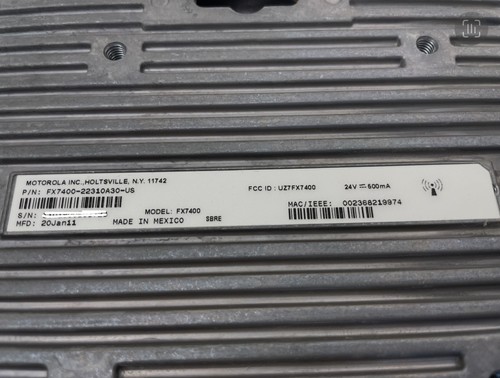 Motorola FX7400 2-Port RFID Uhf Kartenleser Ethernet FX7400-22310A30-US NEU - Bild 11 von 11