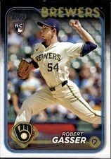 Robert Gasser 2024 Topps Update Milwaukee Brewers Rookie #US119