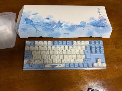 Varmilo 92 Sea Melody JIS Wired Mechanical Keyboard Blue Sakura Switch