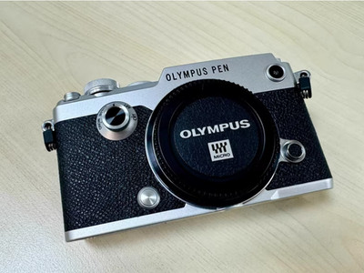 Olympus PEN-F Body Only Silver Mirrorless Camera Micro Four Thirds 20MP 5 Axis