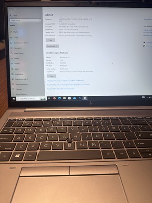 HP ZBook Firefly 15 G7  Mobile Workstation I7 16GB RAM 512 SSD NVIDIA graphics