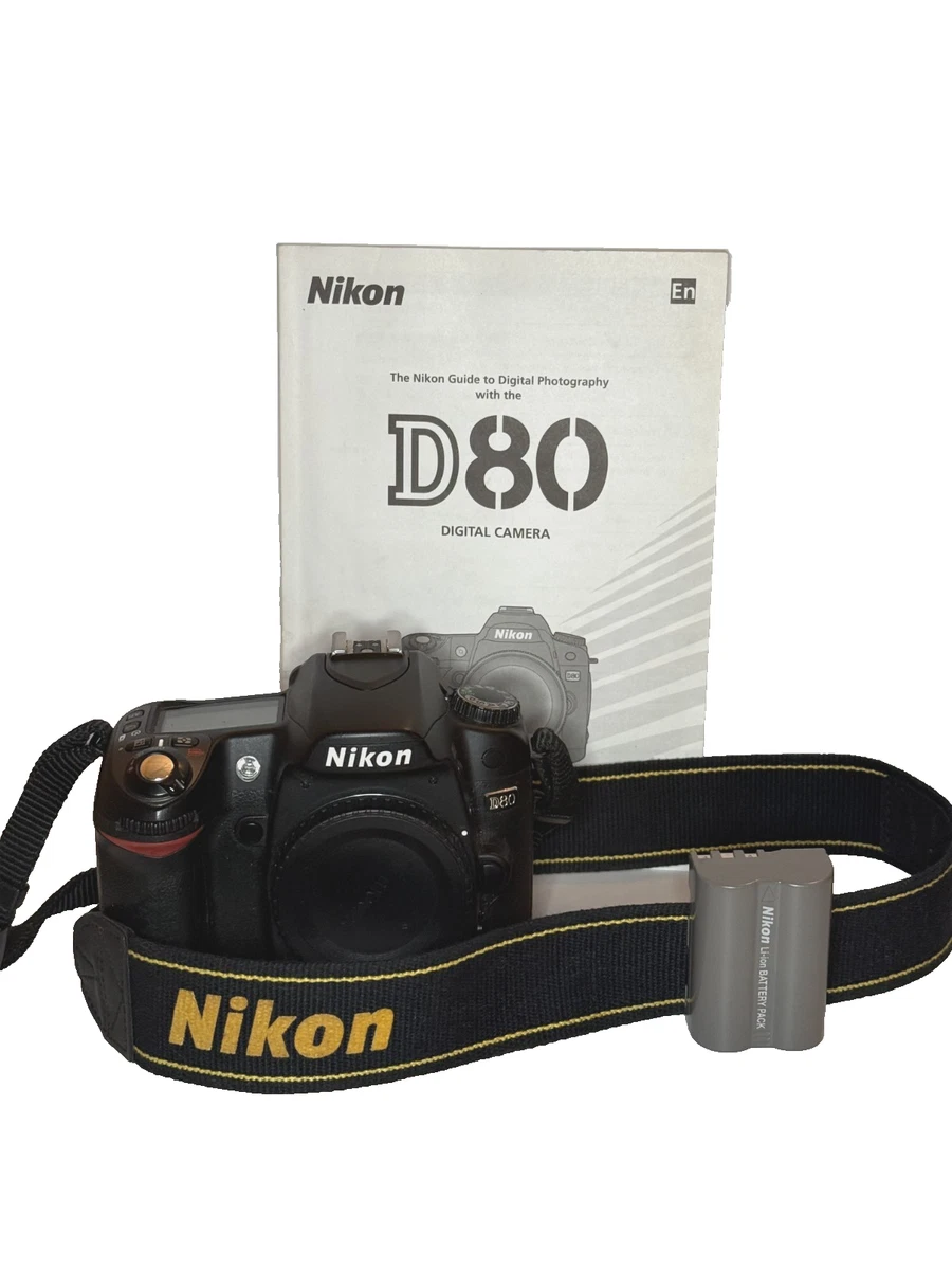 Nikon D 80 Digital SLR Cameras for sale | eBay